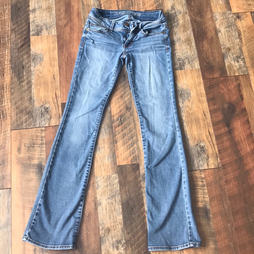 American Eagle kickboot jeans
